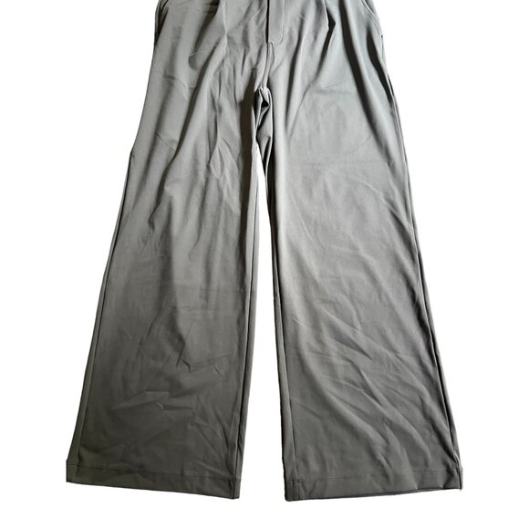 Halara NWT High Waisted Plicated Side Pocket Straight Leg Work Pants Sz XL Tall - Picture 7 of 10